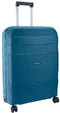 Cellini Safetech Medium 4 Wheel Trolley Case | Blue - iBags - Luggage & Leather Bags