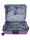 Cellini Safetech Medium 4 Wheel Trolley Case | Plum - iBags - Luggage & Leather Bags