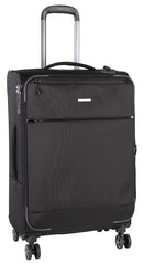 Cellini Smartcase Medium 4 Wheel Trolley Case | Black - iBags - Luggage & Leather Bags