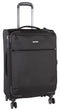 Cellini Smartcase Medium 4 Wheel Trolley Case | Black - iBags - Luggage & Leather Bags