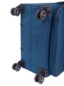 Cellini Smartcase Medium 4 Wheel Trolley Case | Blue - iBags - Luggage & Leather Bags