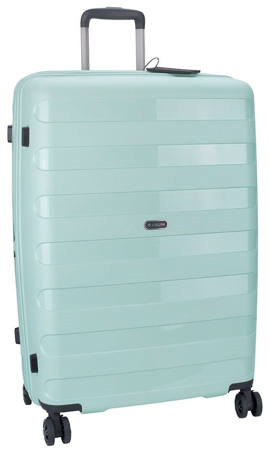 Cellini Sonic Medium 4 Wheel Trolley Case | Mint - iBags - Luggage & Leather Bags