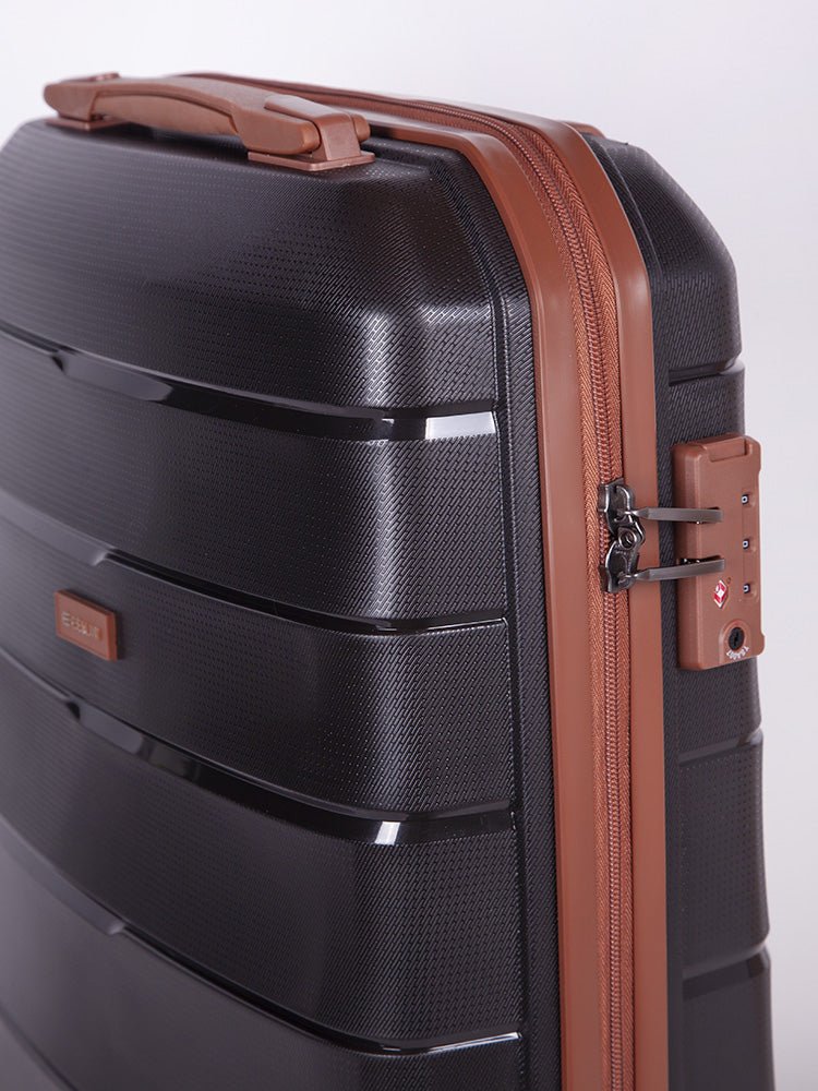 Cellini Spinn 530mm Trolley Carry On Bag | Black - iBags - Luggage & Leather Bags