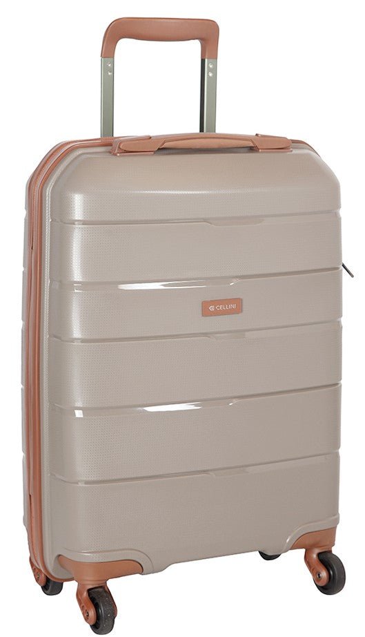 Cellini Spinn 530mm Trolley Carry On Bag | Mink - iBags - Luggage & Leather Bags