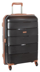 Cellini Spinn 650mm 4 Wheel Trolley Case | Black - iBags - Luggage & Leather Bags