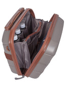 Cellini Spinn Beauty Case | Mink - iBags - Luggage & Leather Bags