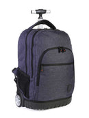 Cellini Uni Trolley Backpack | Blue - iBags - Luggage & Leather Bags