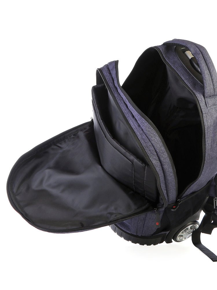 Cellini Uni Trolley Backpack | Charcoal - iBags - Luggage & Leather Bags