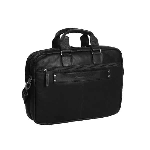 Chesterfield 15" Laptop Bag - Seth | Black - iBags - Luggage & Leather Bags