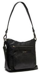 Chesterfield 25Cm Shoulder Bag - Tula | Black - iBags - Luggage & Leather Bags