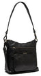 Chesterfield 25Cm Shoulder Bag - Tula | Black - iBags - Luggage & Leather Bags