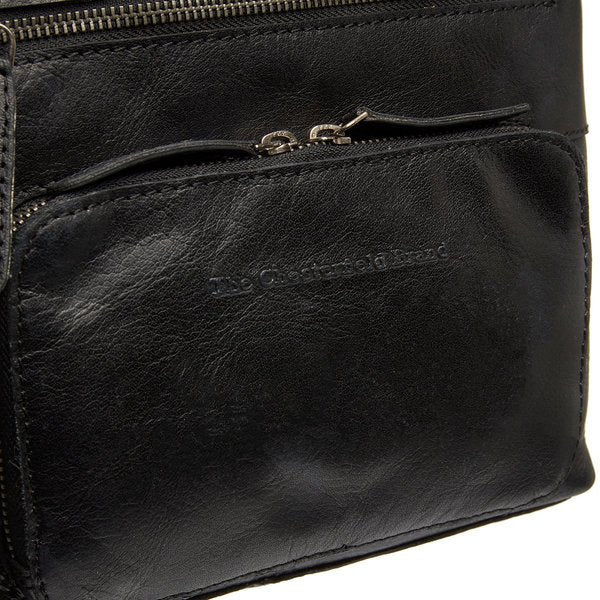 Chesterfield 25Cm Shoulder Bag - Tula | Black - iBags - Luggage & Leather Bags