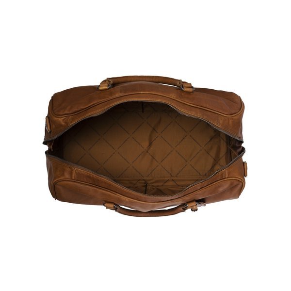 Chesterfield 53Cm Duffle Bag - William | Cognac - iBags - Luggage & Leather Bags