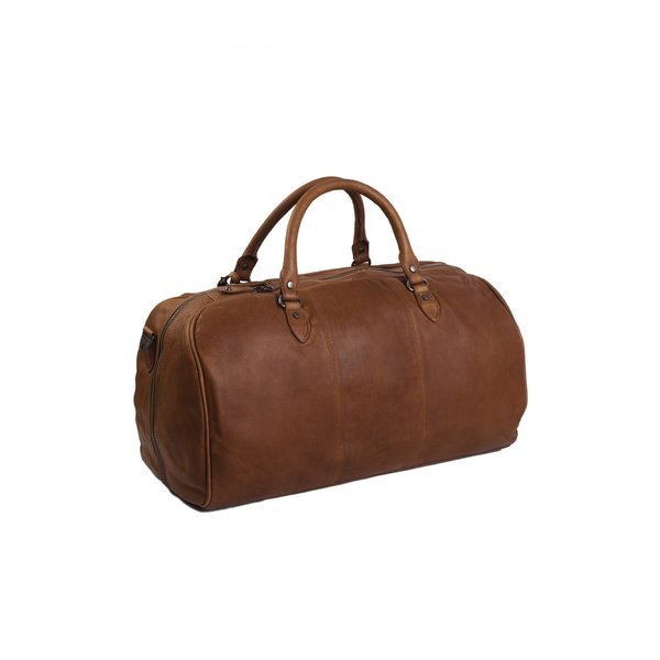 Chesterfield 53Cm Duffle Bag - William | Cognac - iBags - Luggage & Leather Bags