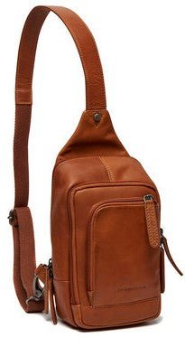 Chesterfield Cross Body Shoulder Bag - Riga | Cognac - iBags - Luggage & Leather Bags