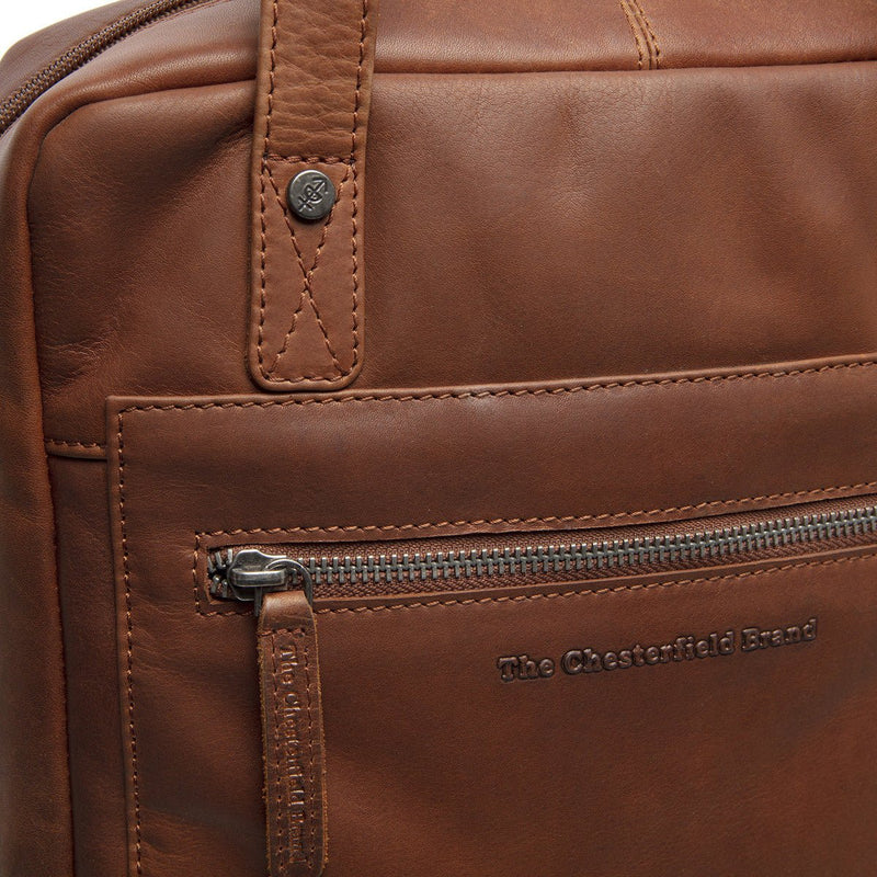 Chesterfield Honolulu Leather Backpack | Cognac - iBags - Luggage & Leather Bags