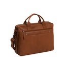Chesterfield Jackson Leather Laptop Bag | Cognac - iBags - Luggage & Leather Bags