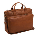 Chesterfield Jackson Leather Laptop Bag | Cognac - iBags - Luggage & Leather Bags