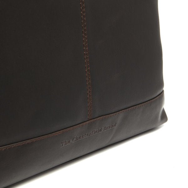 Chesterfield Ladies Handbag - Amelia | Brown - iBags - Luggage & Leather Bags