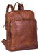 Chesterfield Mack Leather Backpack | Cognac - iBags - Luggage & Leather Bags