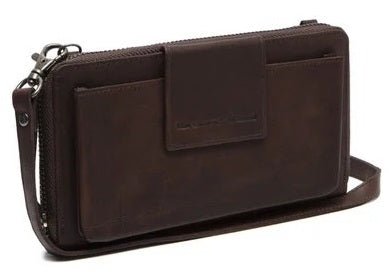 Chesterfield Phonebag Taipei | Brown - iBags - Luggage & Leather Bags