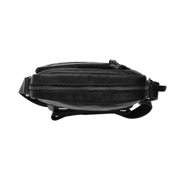 Chesterfield Shoulder Bag - Dessau | Black - iBags - Luggage & Leather Bags