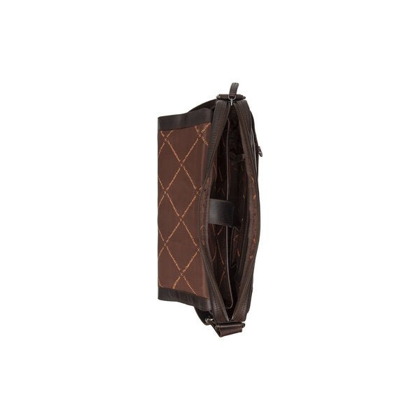 Chesterfield Shoulder Bag - Gili | Brown - iBags - Luggage & Leather Bags