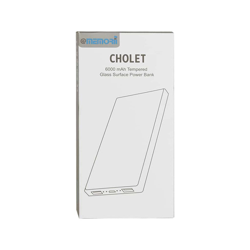 CHOLET - 6000mAh Tempered Glass Powerbank - iBags - Luggage, Leather Laptop Bags, Backpacks - South Africa