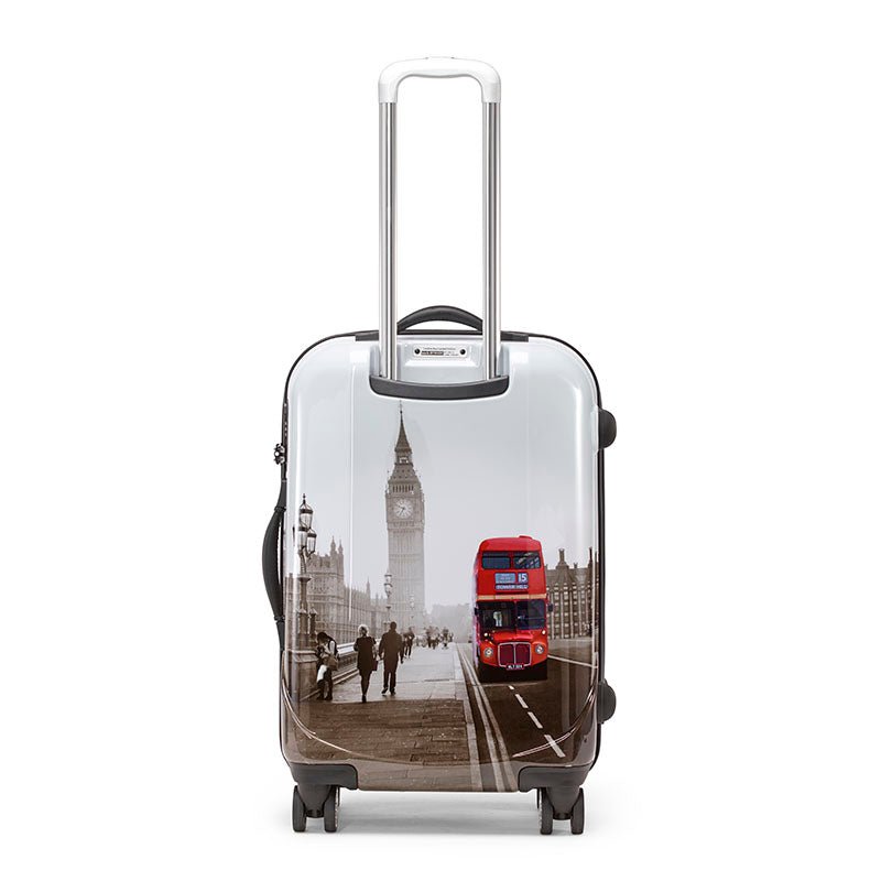 Claymore City Print London Bus 68cm - iBags - Luggage & Leather Bags