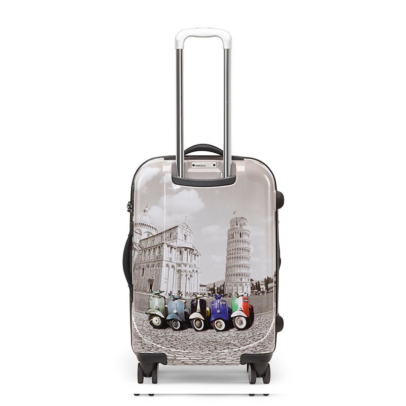 Claymore City Print Pisa with Vespa's 68cm - iBags - Luggage & Leather Bags
