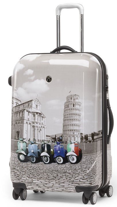Claymore City Print Pisa with Vespa's 77cm - iBags - Luggage & Leather Bags