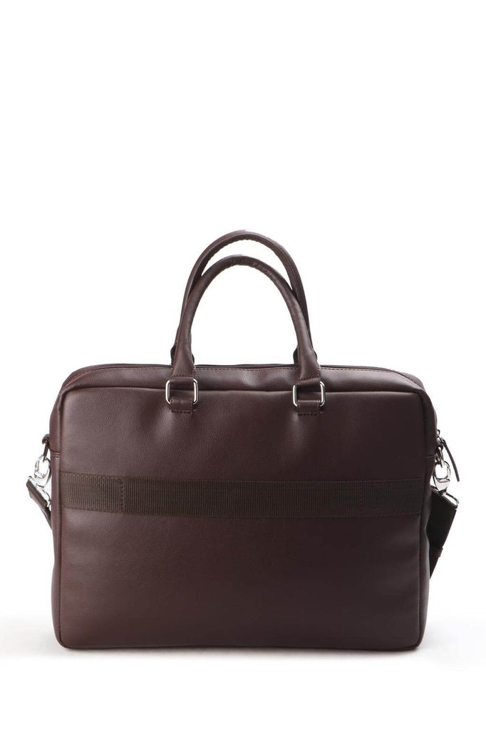 Cross Jasper Office Laptop Briefcase | Brown - iBags - Luggage & Leather Bags