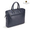 Cross Jasper Office Laptop Briefcase | Navy Blue - iBags - Luggage & Leather Bags
