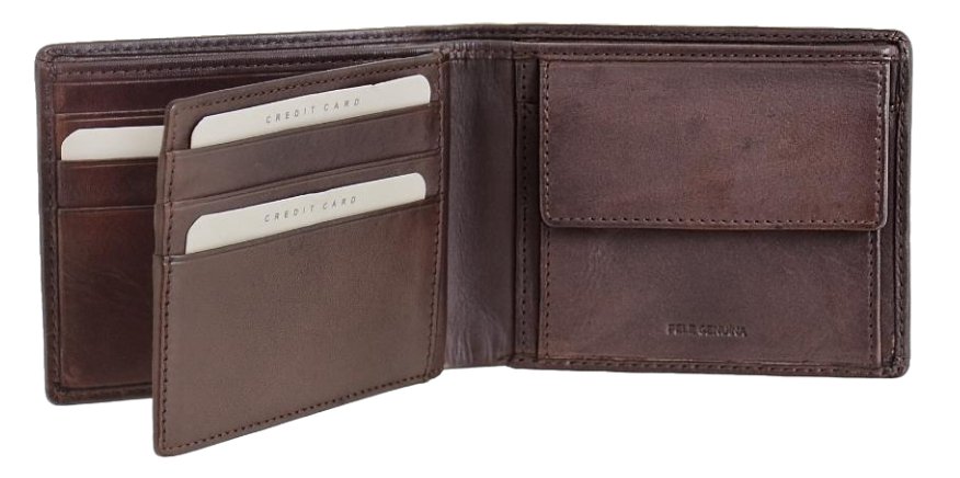 Dakar Dakota Spray Leather Wallet | Brown - iBags.co.za