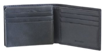 Dakar Dakota Spray Leather Wallet w Extra Card Flap | Navy - iBags.co.za