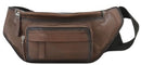 Dakar Leather Waist Bag | Brown - iBags.co.za