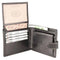 Dakota Leather Wallet With Stud | Black - iBags.co.za