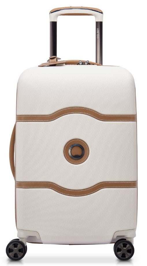 Delsey Chatelet Air 2.0 55cm 4DW Cabin Trolley Case | Angora - iBags - Luggage & Leather Bags