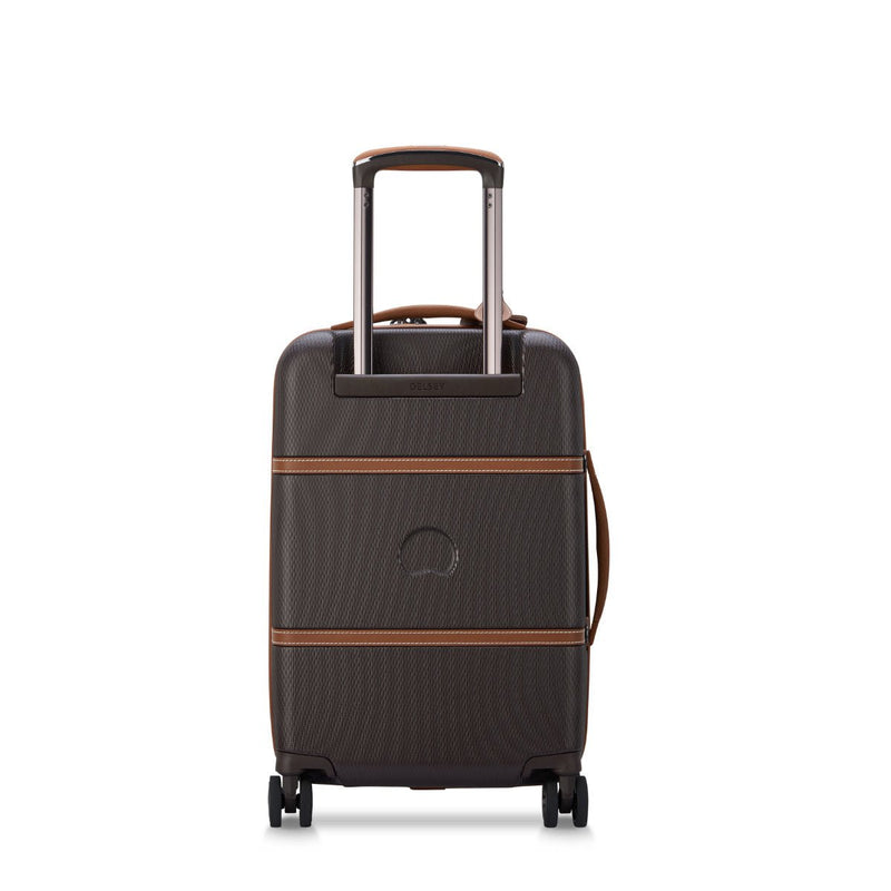 Delsey Chatelet Air 2.0 55cm 4DW Cabin Trolley Case | Brown - iBags - Luggage & Leather Bags