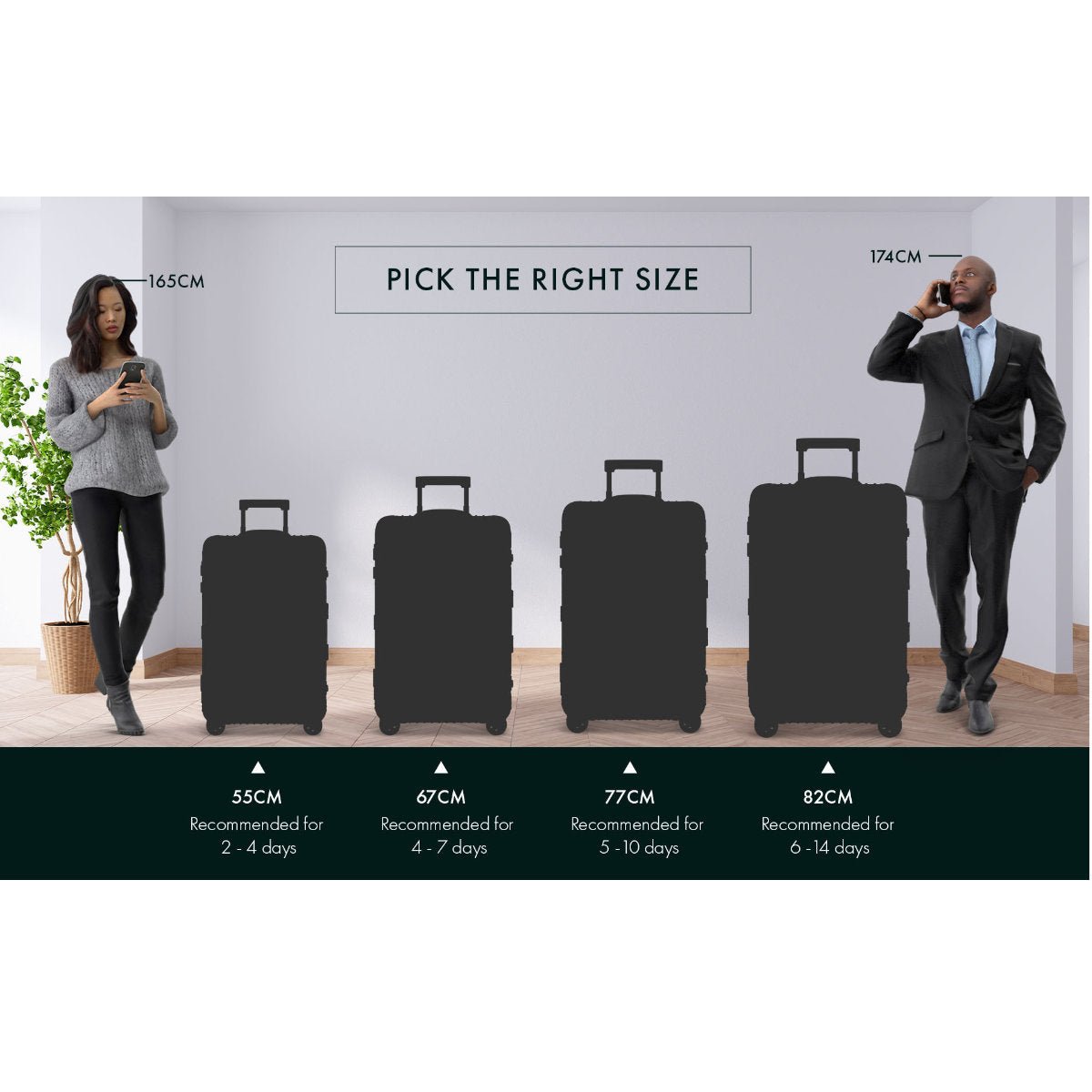 Delsey Chatelet Air 2.0 70cm 4DW Trolley Case | Angora - iBags - Luggage & Leather Bags