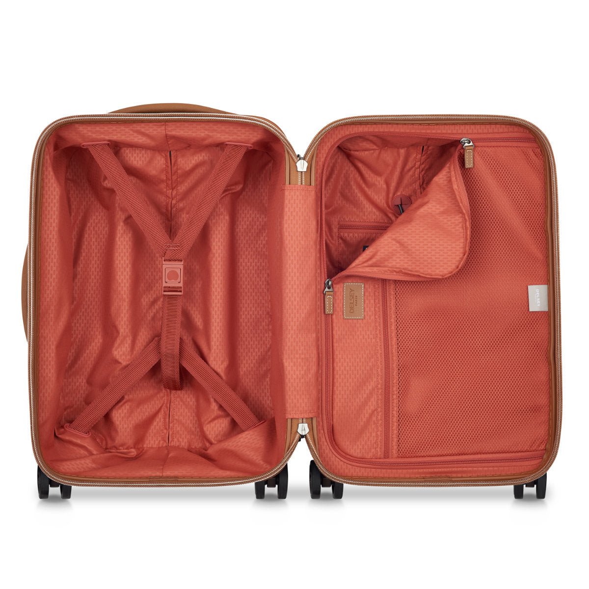 Delsey Chatelet Air 2.0 70cm 4DW Trolley Case | Brown - iBags - Luggage & Leather Bags