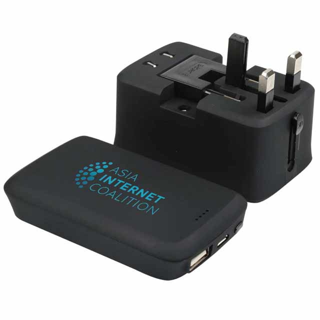 DERRY - @memorii Travel Adapter With Powerbank - iBags - Luggage, Leather Laptop Bags, Backpacks - South Africa