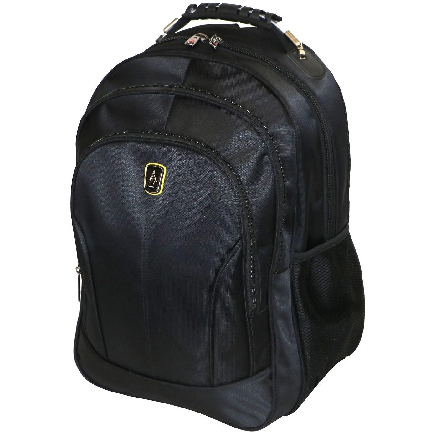 Edison Laptop Backpack | Black - iBags.co.za