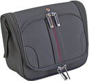Gino De Vinci Ascent 28cm Hanging Wash Bag | Black - iBags - Luggage & Leather Bags