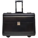 Gino De Vinci Genuine Leather Pilot Case on Wheels - iBags.co.za