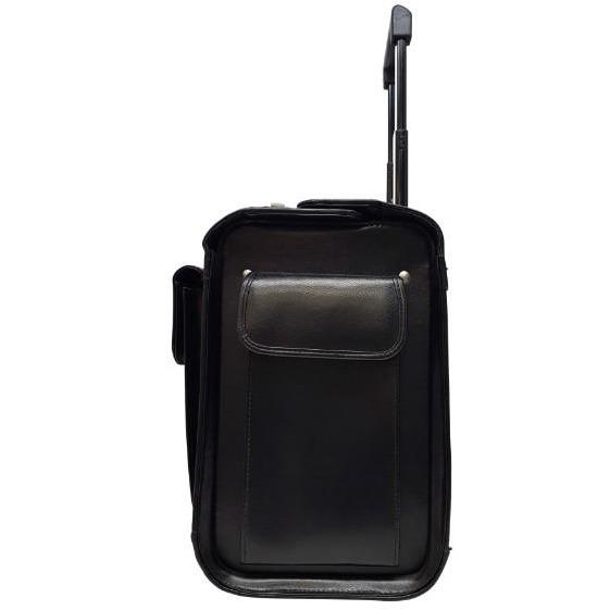 Gino De Vinci Genuine Leather Pilot Case on Wheels - iBags.co.za