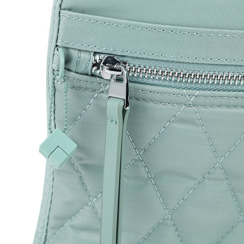 Hedgren Inner City Shoulder Bag | Quilted Sage - iBags - Luggage & Leather Bags