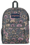 Jansport Crosstown Bag | Boho Floral Graphite Grey - iBags - Luggage & Leather Bags