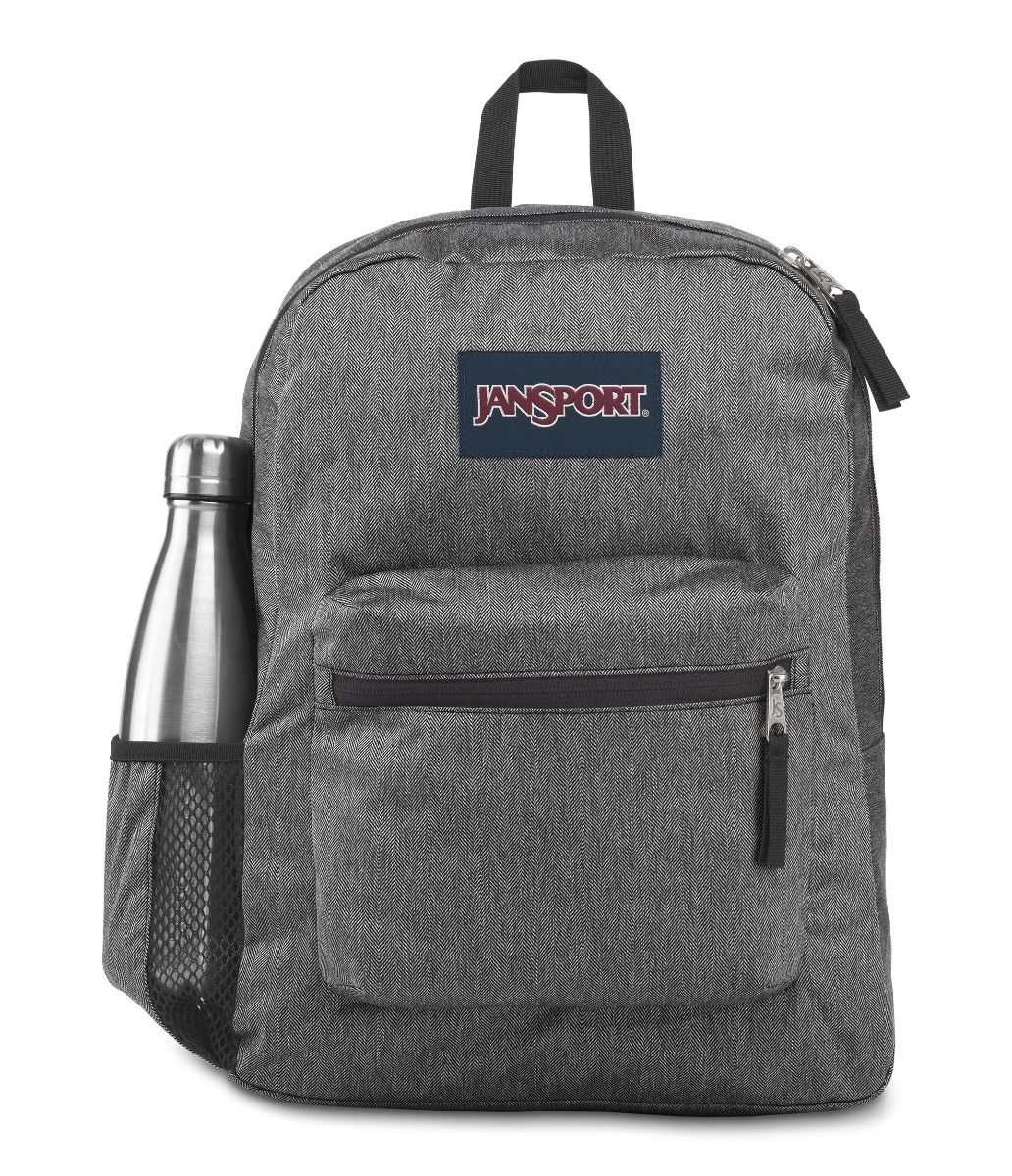 Jansport Crosstown Remix Grey Herringbone - iBags.co.za