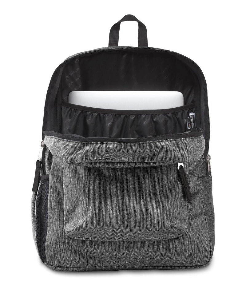 Jansport Crosstown Remix Grey Herringbone - iBags.co.za